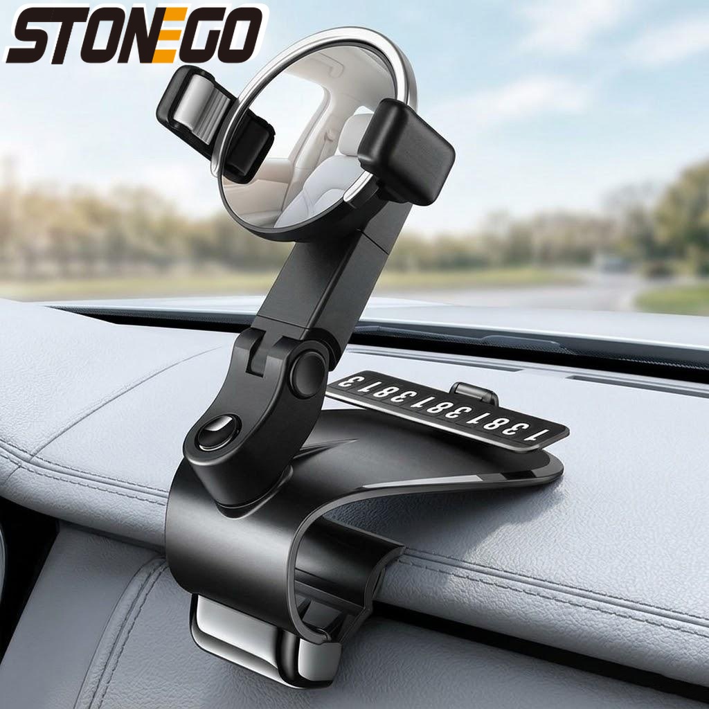 Mobile Tech Accessories - Dudukan Ponsel Mobil Universal, Dapat Disesuaikan,