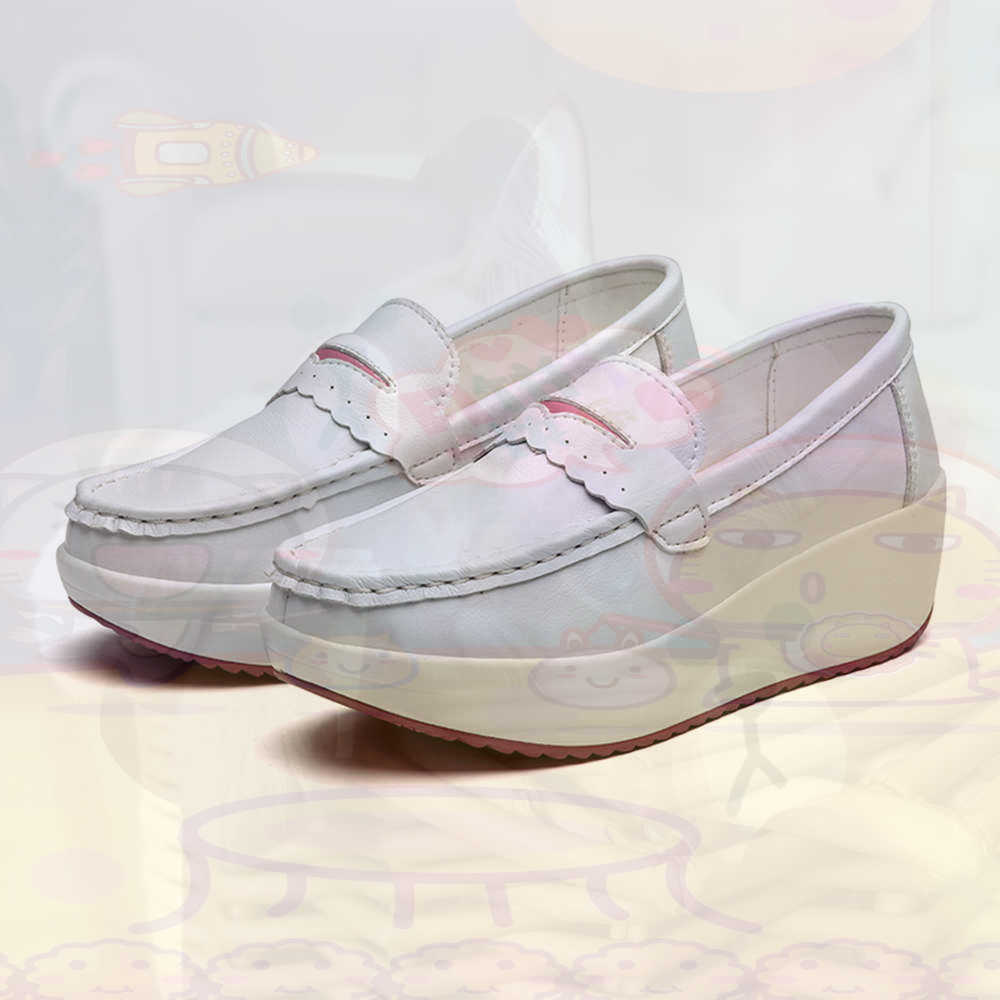 Tech Accessories For Students - Plataform Sepatu Kets Merah Muda Musim
