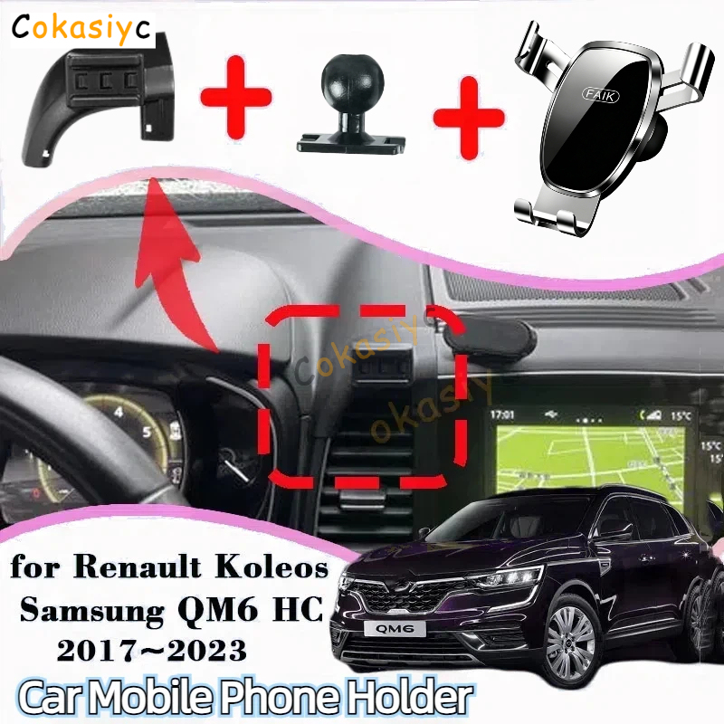 Mobile Tech Accessories - Dudukan Ponsel Mobil untuk Renault Koleos