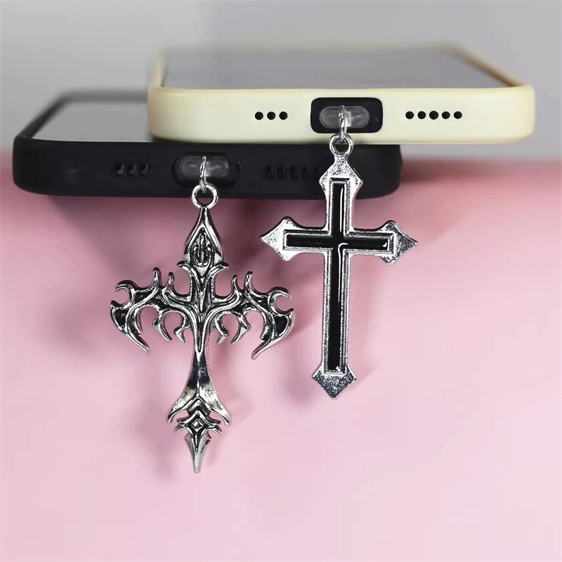 Mobile Tech Accessories - Steker Anti Debu Ponsel Silang Aloi