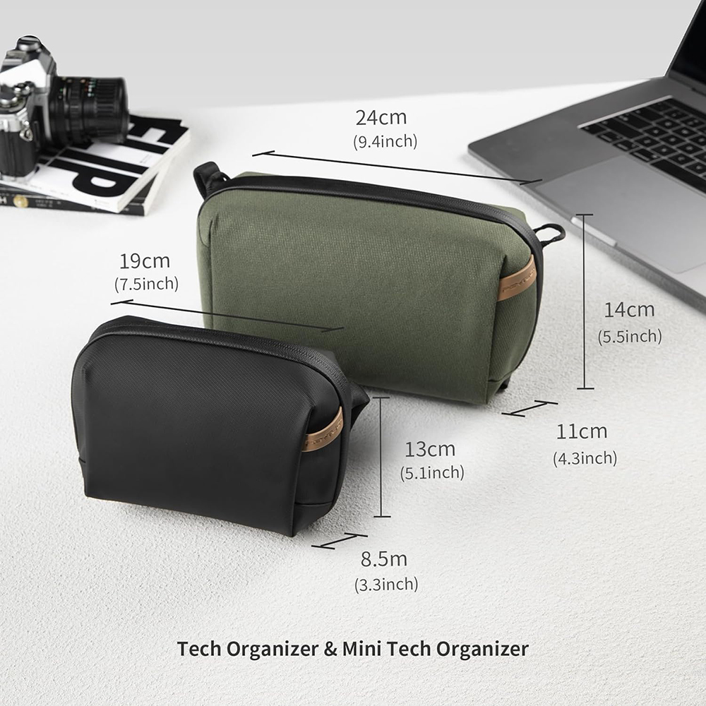 PGYTECH tas Organizer elektron - Tech Accessories Storage ulasan dan harga