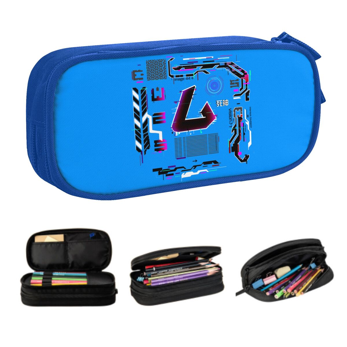 Kotak Pensil Gaya Pakaian Jala - Tech Girl Accessories ulasan dan harga